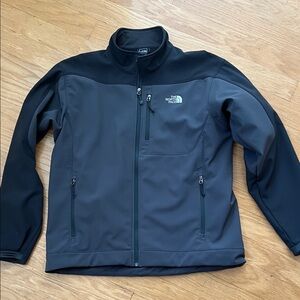 The North Face Men's Gray and Black Apex bionic  Jacket XL
